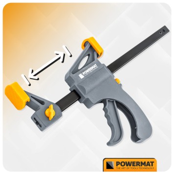 ŚCISK STOLARSKI 200x60mm SZYBKOZACISKOWY PM-SSD-8T