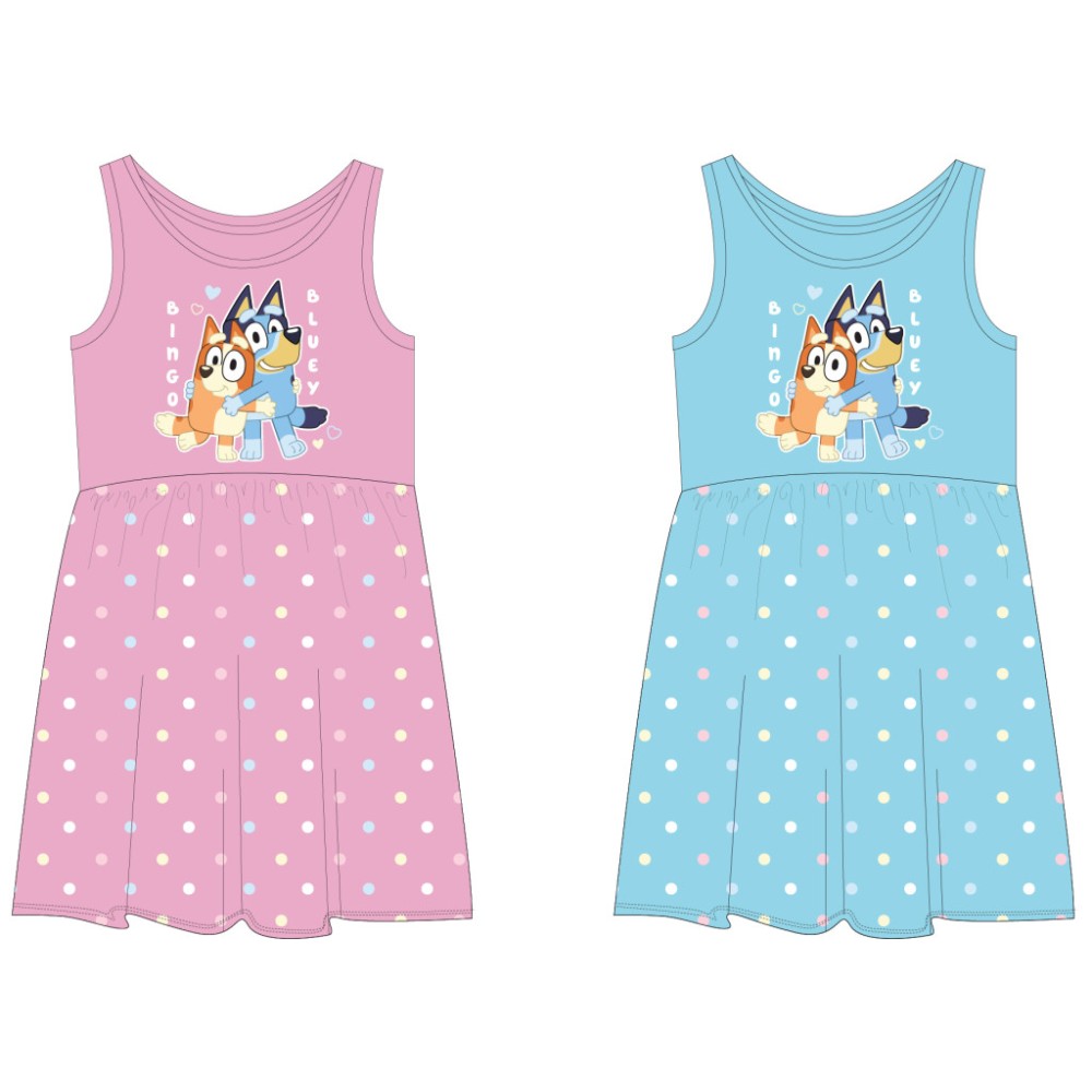 Bluey children's summer dress 92-116 cm