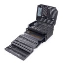 Wiertła, otwornice, dłuta, bity - zestaw 300-el. KD998