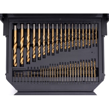 Wiertła, otwornice, dłuta, bity - zestaw 300-el. KD998