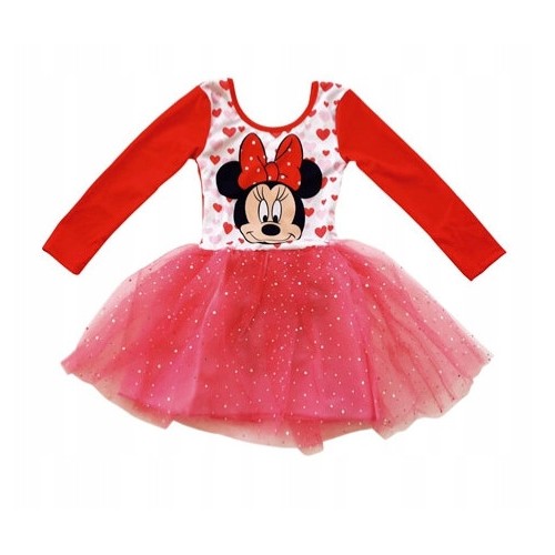 Disney Minnie  Red children's tulle ballet dress 2-6 years