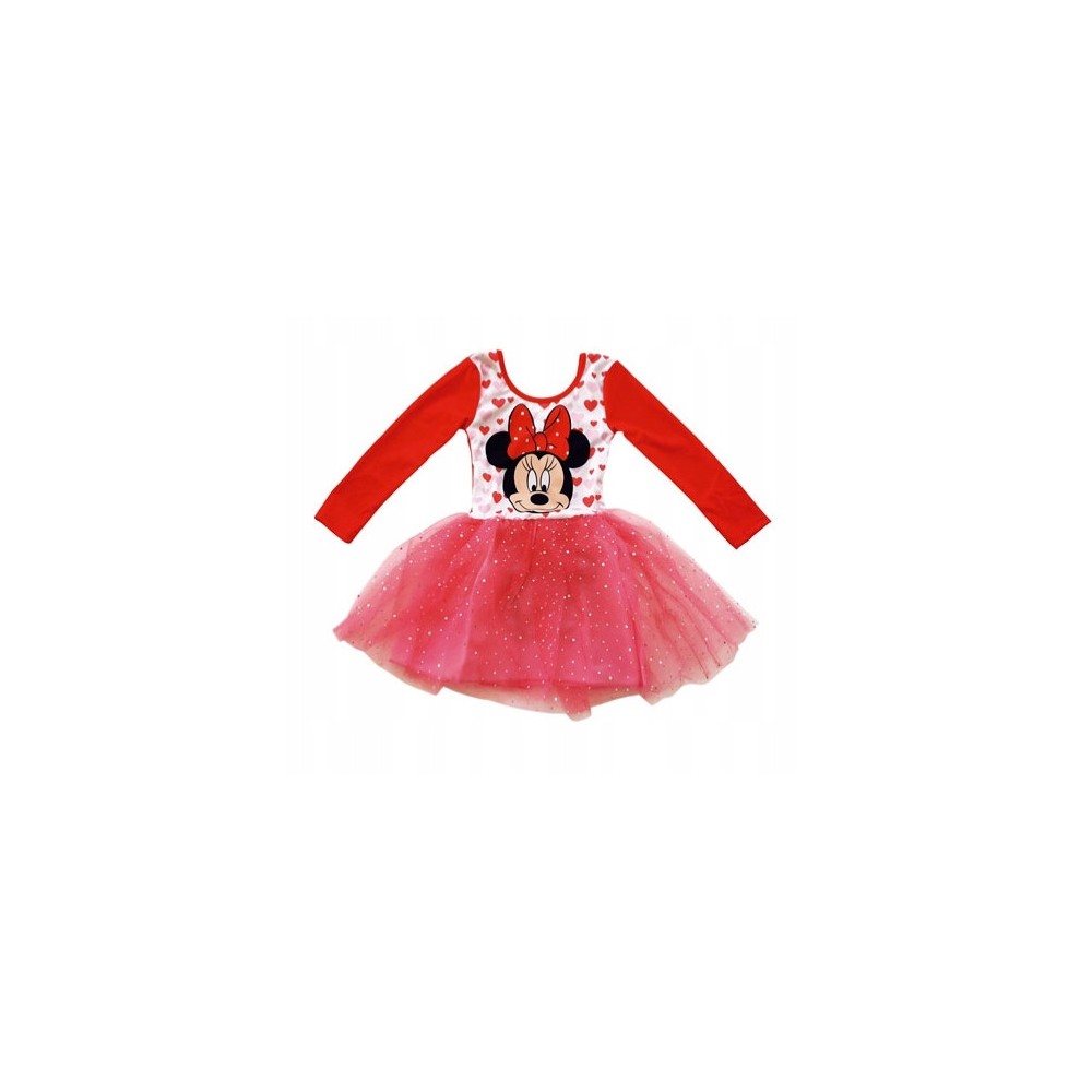 Disney Minnie  Red children's tulle ballet dress 2-6 years