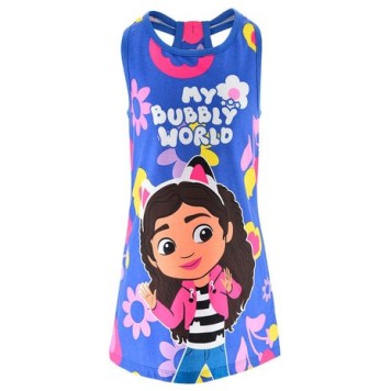 Gabby's Dollhouse Bubbly World children's summer dress 3-8 years