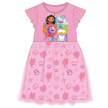Gabby's Dollhouse Happiness children's summer dress 2-6 years