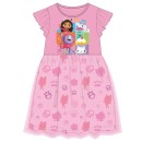 Gabby's Dollhouse Happiness children's summer dress 2-6 years