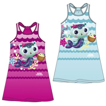 Gabby's Dollhouse Mermaid children's summer dress 3-8 years