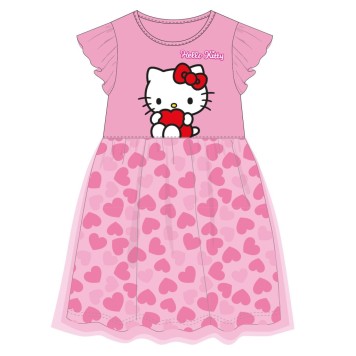 Hello Kitty Heart children's summer dress 2-6 years