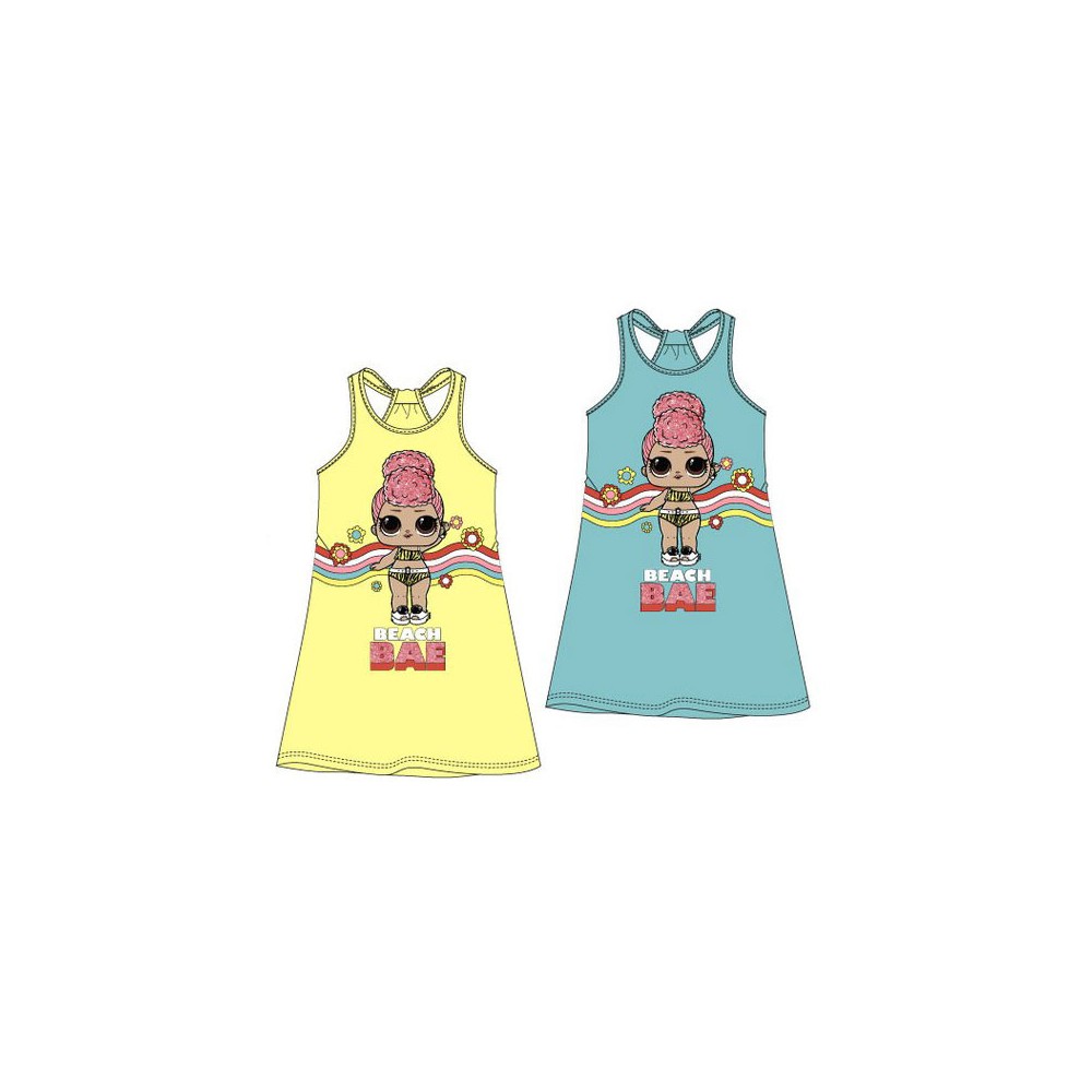 LOL Surprise Beach children's summer dress 5-10 years