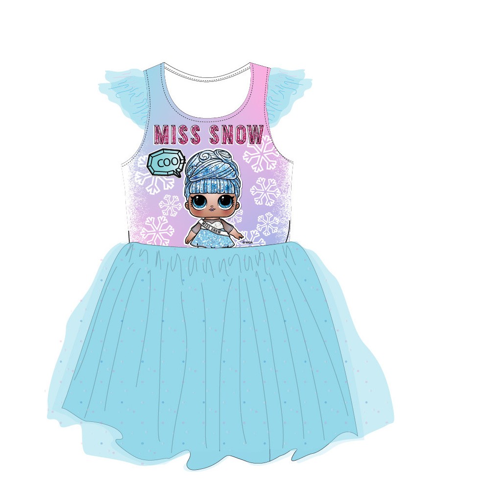 LOL Surprise Miss Snow children's dress 104-134 cm