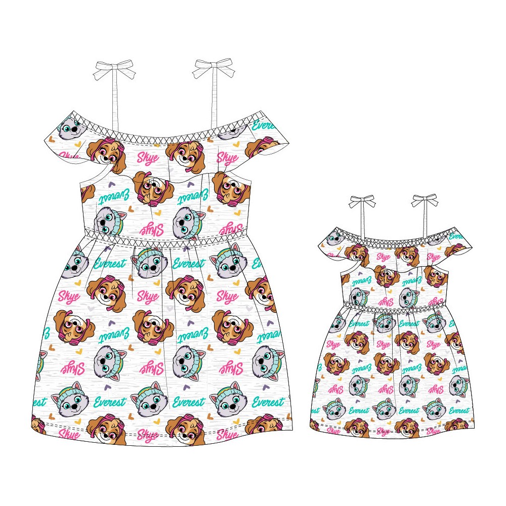 Paw Patrol children's summer dress 98-128 cm