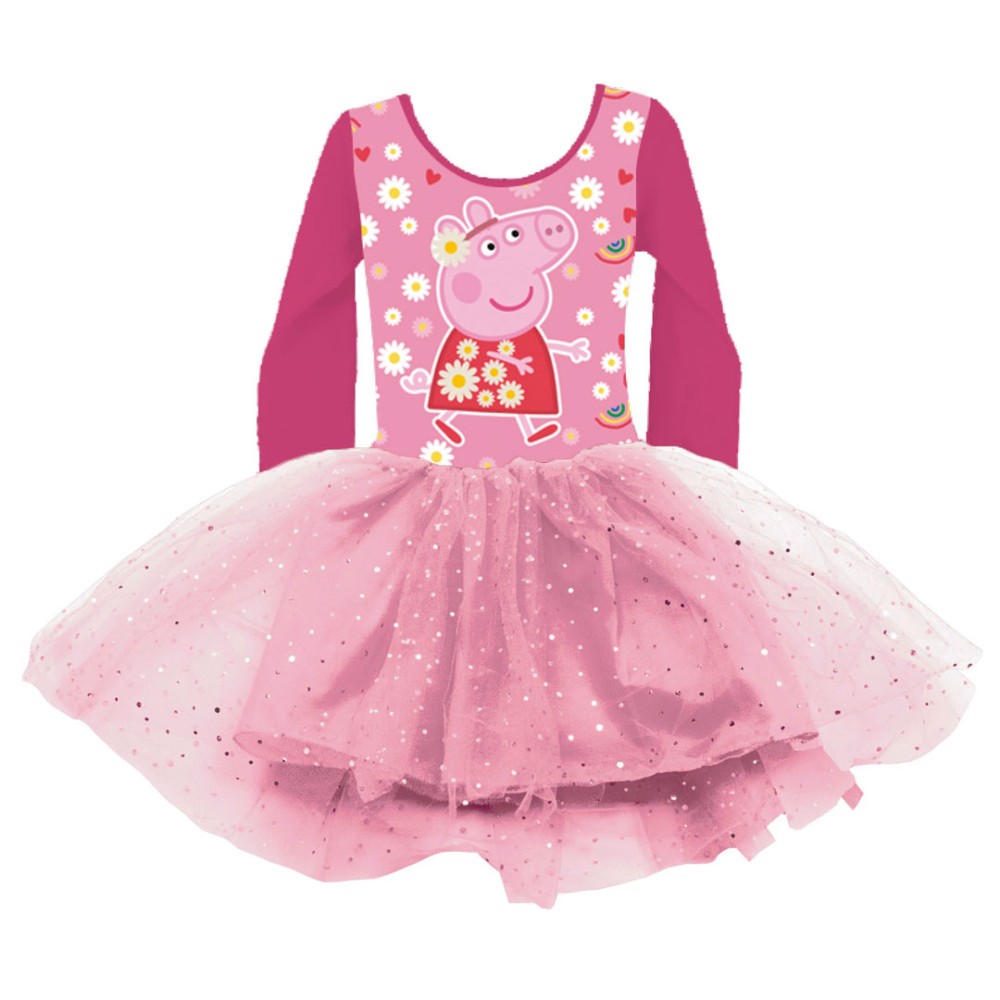 Peppa Pig Flowers children's tulle ballet dress 2-6 years