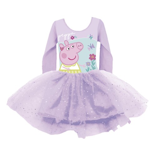 Peppa Pig Purple children's tulle ballet dress 2-6 years