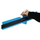 Wzornik szablon przymiar kształtów 520mm KD10389