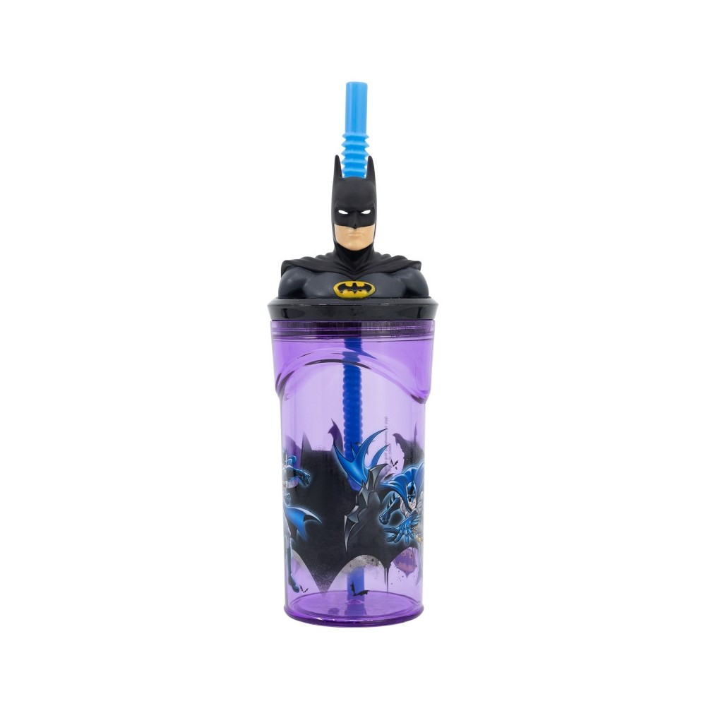 Batman 3D Figurine Straw Cup 360 ml