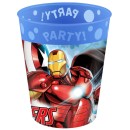 Avengers Infinity Stones micro premium plastic cup set 4 pieces 250 ml