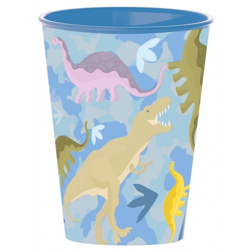 Dinosaur plastic cup, 260 ml