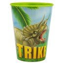 Dinosaur T-Rex cup, plastic 260 ml