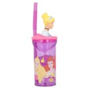 Disney Princess Bright 3D Figurine Straw Cup 360 ml