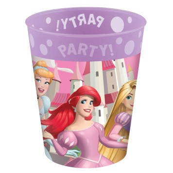 Disney Princess Create Your World Micro Premium Plastic Cup Set 4 pcs 250 ml