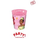 Disney Princess Live Your Story micro premium plastic cup set 4 pcs 250 ml