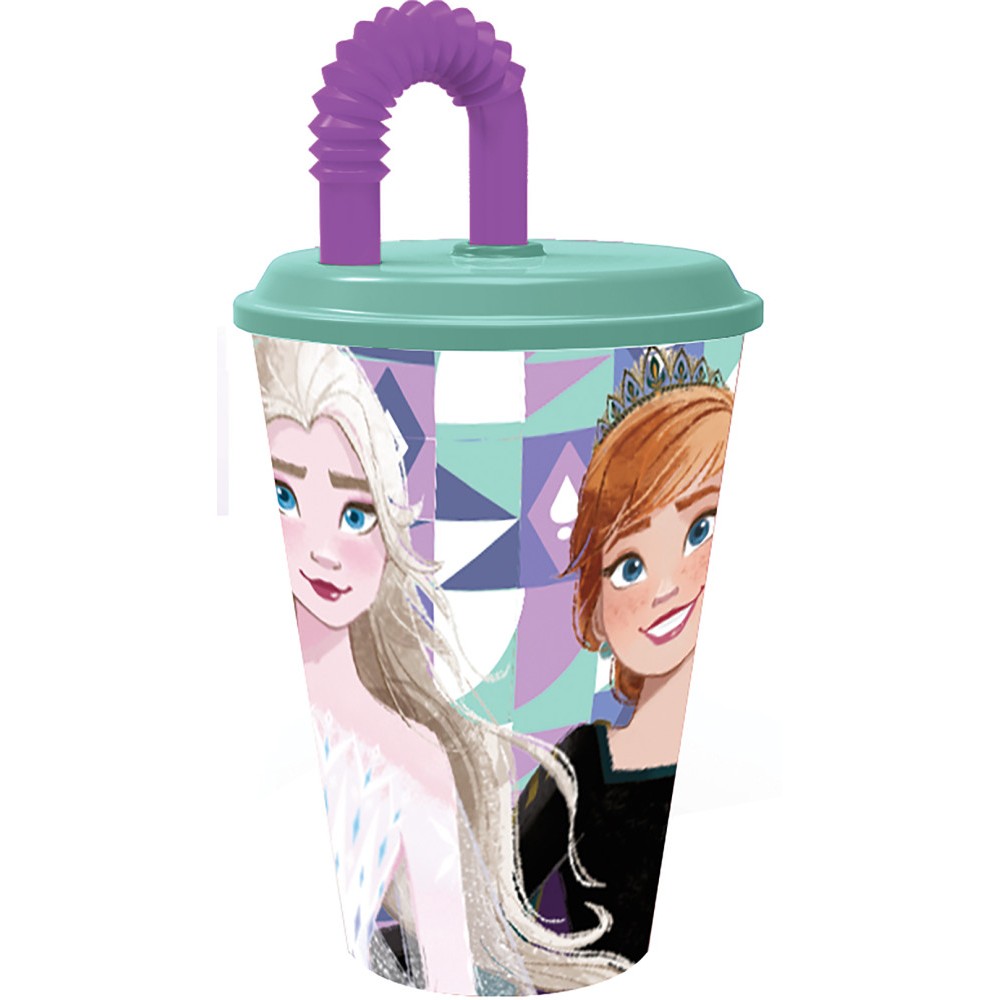 Disney Frozen Ice Magic straw cup, plastic 430 ml