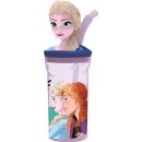 Disney Frozen Journey 3D Figurine Straw Cup 360 ml