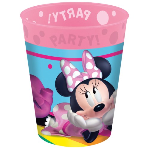 Disney Minnie Makes Me Smile micro premium plastic cup set 4 pcs 250 ml