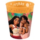 Disney Vaiana Sailing Spirit micro premium plastic cup set 4 pieces 250 ml
