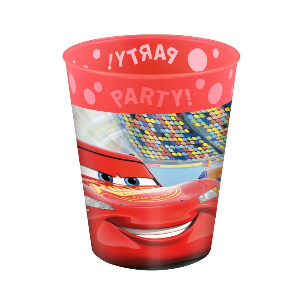 Disney Cars Arena Race micro premium plastic cup 250 ml