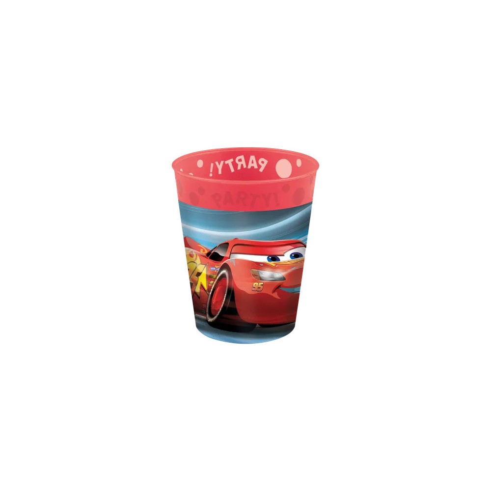 Disney Cars Victory Is Mine micro premium plastic cup set, 4 pcs, 250 ml