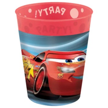 Disney Cars Victory Is Mine micro premium plastic cup set, 4 pcs, 250 ml