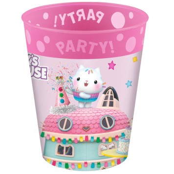 Gabby's Dollhouse Friends micro premium plastic cup set 4 pcs 250 ml