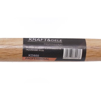 Młotek gumowy z drewnianą rączką KD900