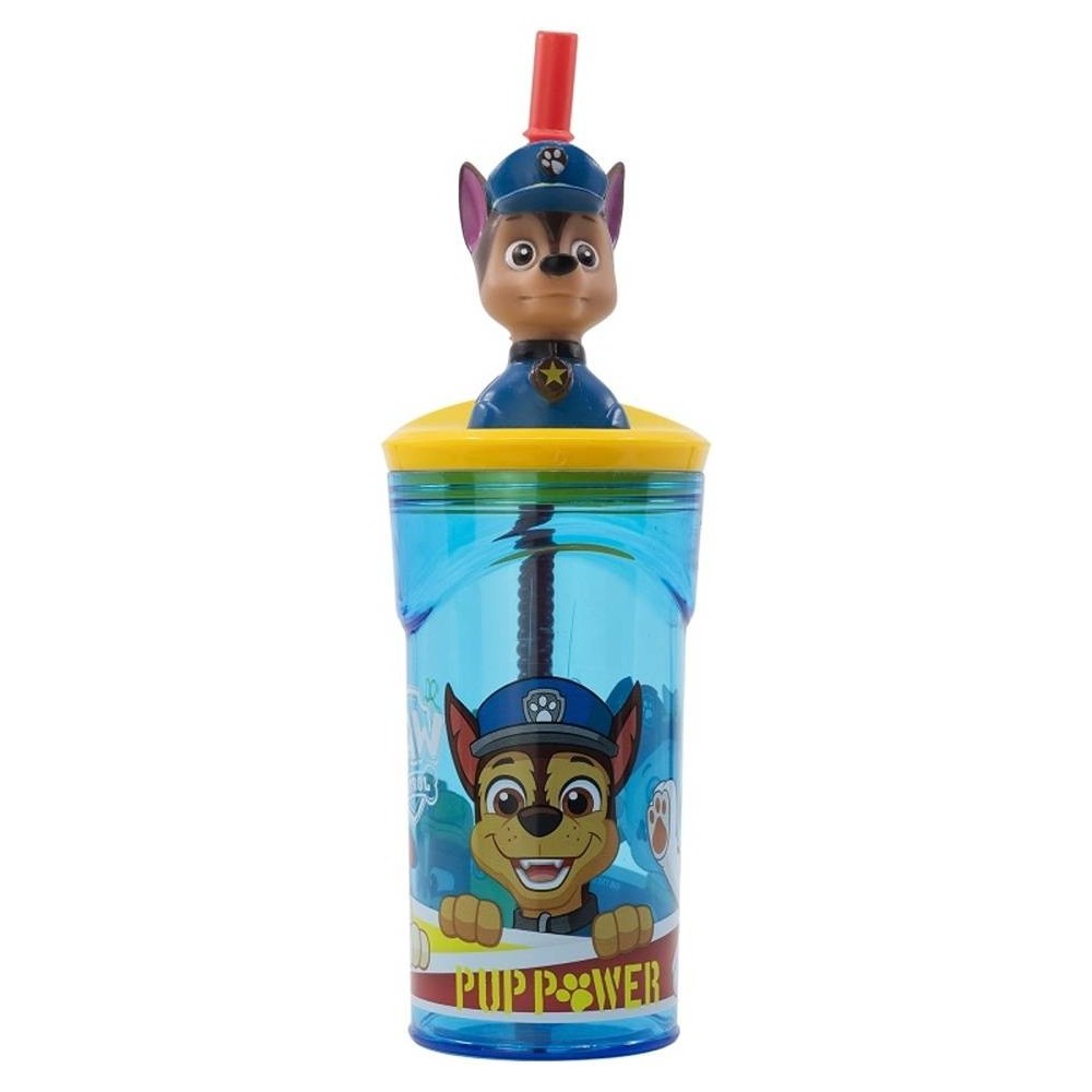 Paw Patrol Pup Power 3D Figurine straw cup 360 ml