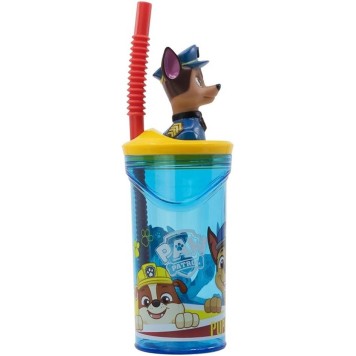 Paw Patrol Pup Power 3D Figurine straw cup 360 ml