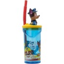 Paw Patrol Pup Power 3D Figurine straw cup 360 ml