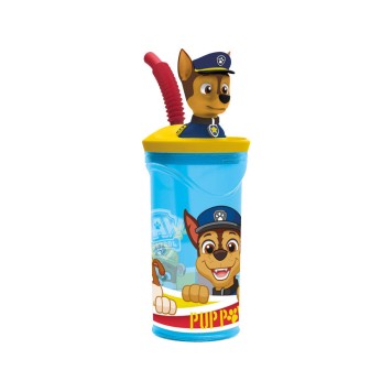 Paw Patrol Pup Power 3D Figurine straw cup 360 ml