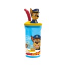 Paw Patrol Pup Power 3D Figurine straw cup 360 ml