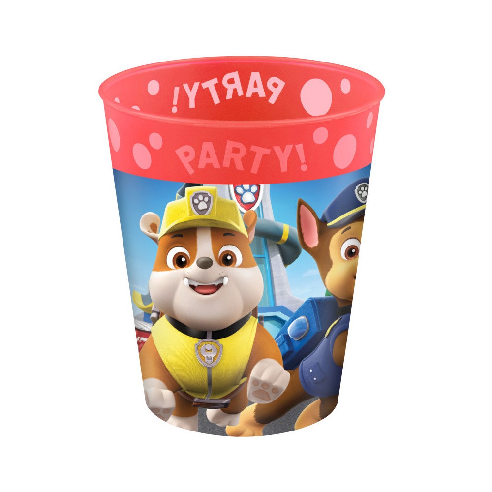 Paw Patrol Rescue Heroes micro premium plastic cup set 4 pcs 250 ml