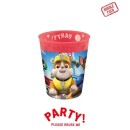 Paw Patrol Rescue Heroes micro premium plastic cup set 4 pcs 250 ml
