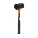Młotek gumowy z rączką fiberglass KD902