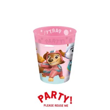 Paw Patrol Skye and Everest Micro Premium Plastic Cup 250 ml