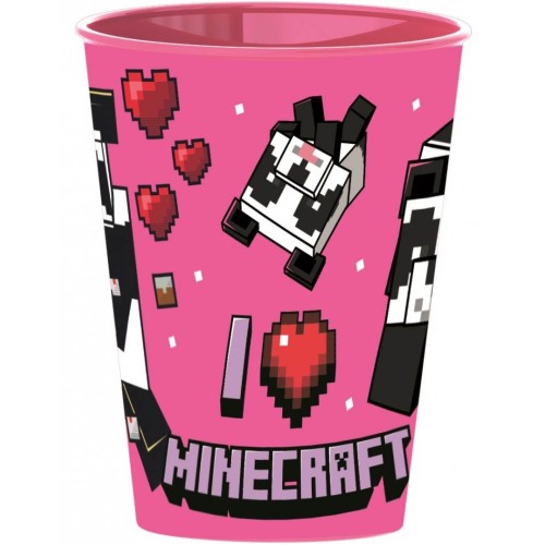 Minecraft plastic cup 260 ml