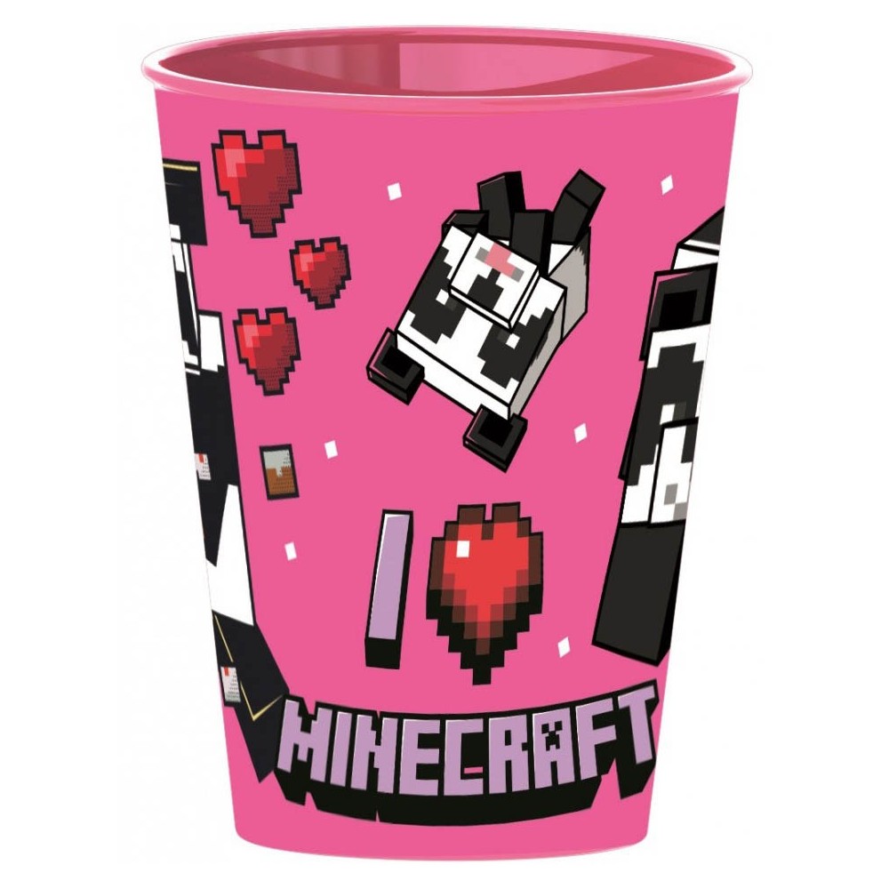 Minecraft plastic cup 260 ml