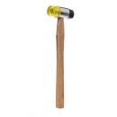 Młotek gumowo plastikowy 35mm z drewnianą rączką KD904