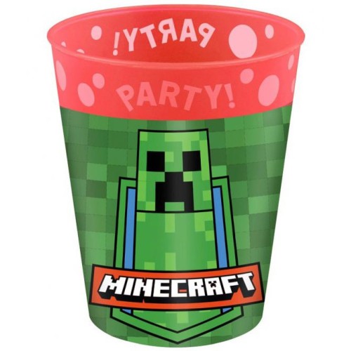 Minecraft micro premium plastic cup 250 ml