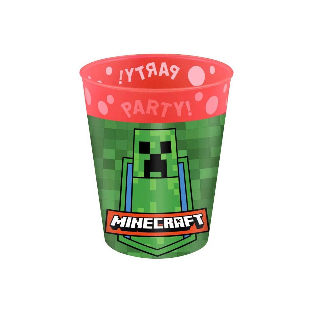 Minecraft micro premium plastic cup 250 ml