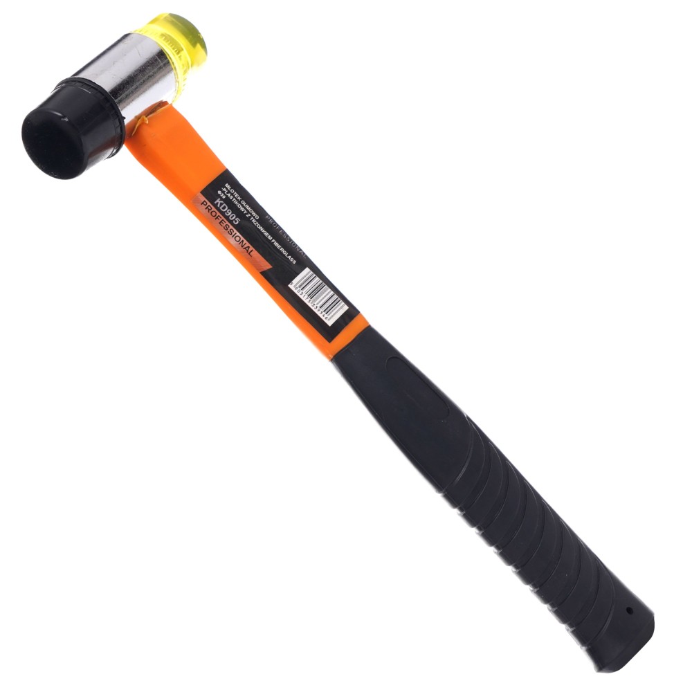 Młotek gumowo plastikowy fiberglass KD905