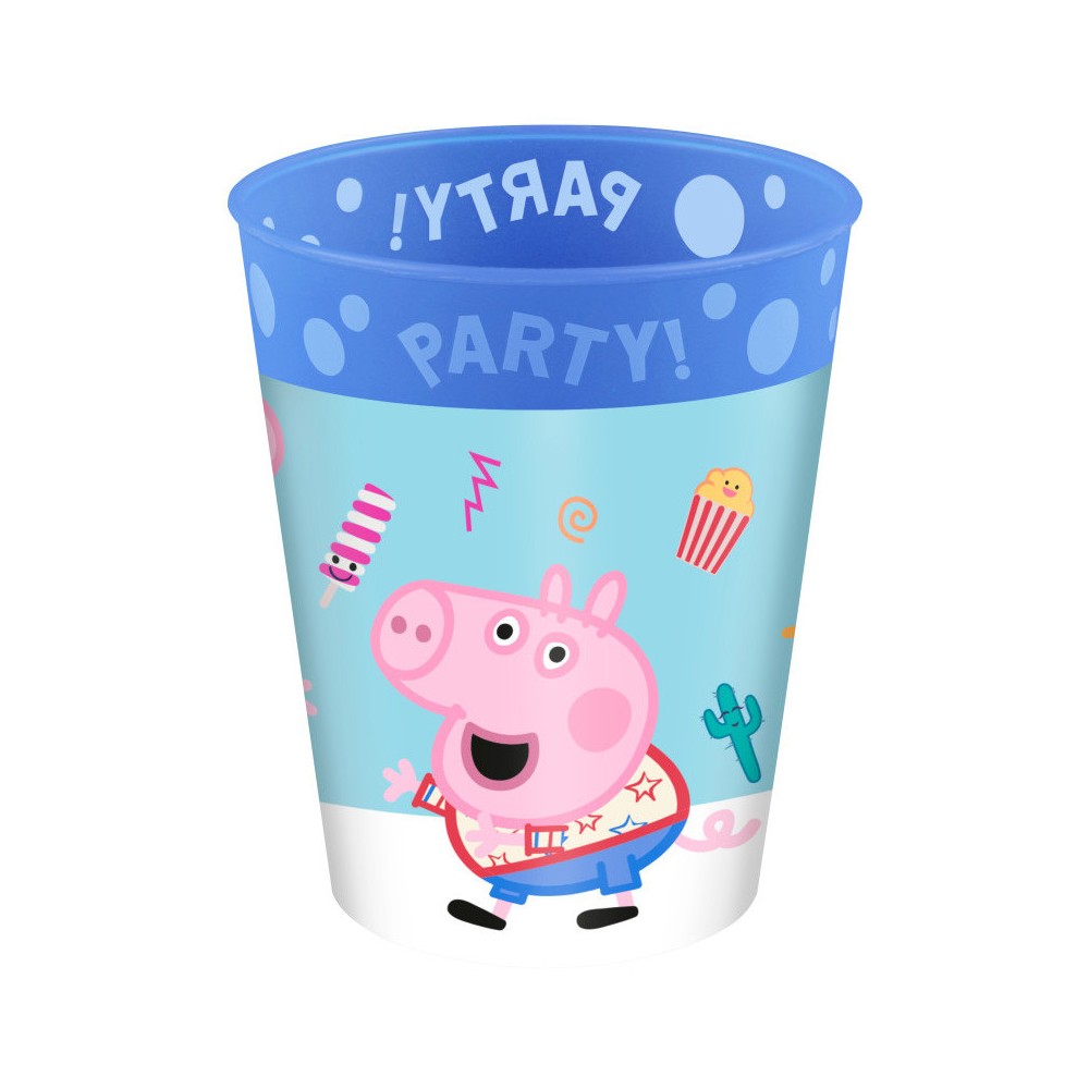 Peppa Pig Messy Play Micro Premium Plastic Cup 250 ml