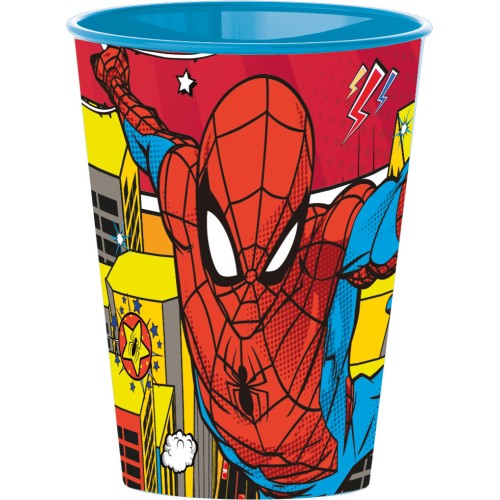 Spiderman Midnight Flyer cup, plastic 260 ml